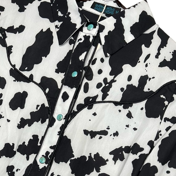 Fashion Express USA Western Snap Women’s Long Sleeve Shirt - Picture 8 of 15